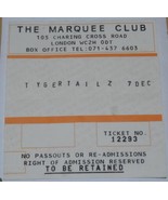 Tigertailz Ticket Stub Marquee Club London UK Welsh Glam Rock Charing Cr... - $8.75