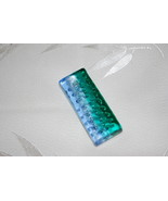 Blue Green Glass Pendant - £1.96 GBP