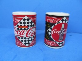 Coca Cola 1995 Salt And Pepper Shakers By Enesco  Very Good Condition - $8.99