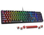 Redragon Mechanical Gaming Keyboard, Wired Mechanical Keyboard with 11 P... - £51.53 GBP