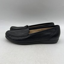 SAS Womens Black Leather Tripad Comfort Round Toe Slip On Loafer Size 8 M - $24.74