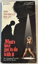 What&#39;s Love Got to Do With It - VHS 1994 - Angela Bassett - Story of Tina Turner - £5.46 GBP