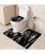 3Pcs/set Alien vs Predator Bathroom Toilet Mat Set Anti Slip Bath Mat de... - $46.06 CAD+