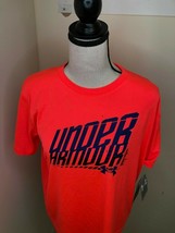 Under Armour 1242876 Boys Pink T-Shirt Size Large - £14.92 GBP