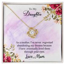 To My Daughter Gift. Gift from Mom. Daughter Christmas,Daughter Birthday. - £24.78 GBP+