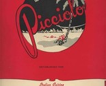 Sam &amp; Dorothy Picciolo Menu Collins Avenue Miami Beach Florida 1950&#39;s - $87.12