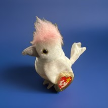Ty Beanie Babies Kuku Cockatoo Bird Rare Retired With Tag - $12.99