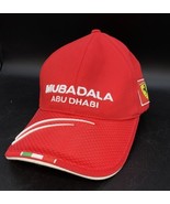 Puma Ferrari Racing F1 Team MUBADALA ABU DHABI Red Cap Hat NWT - £65.15 GBP