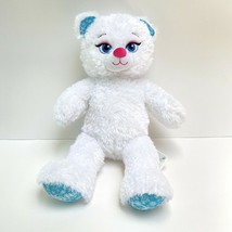 Frozen Elsa Plush Build A Bear White Teddy Bear Princess BAB Stuffed Animal 17&quot; - £12.74 GBP