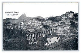 Aqueducto Da Carioca Aqueduct Rio De Janeiro Brazil UNP DB Postcard P18 - £3.65 GBP