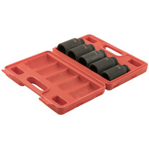 12 Point 1/2&quot; Drive Deep Impact Sockets Hub Wheel Spindle Axle Nut Tool Kit - $39.37