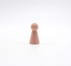 Clue Master Detective MME Rose Pink Replacement Token Game Wood Piece Part Pawn - £2.95 GBP