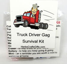 Truck Driver Gag Survival Kit Gift Unique Clean Funny Original CDL US Se... - $9.89