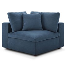 Commix Down Filled Overstuffed 3 Piece Sectional Sofa Set Azure EEI-3355-AZU - £1,402.04 GBP