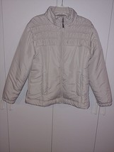 10,000 FT ABOVE SEA LEVEL LADIES PUFFY GRAY WINTER ZIP JACKET-M-WORN ONC... - $9.49