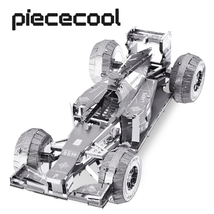 Piececool 3D Metal Puzzle -racing car Model Building Kits Jigsaw Toy  - £28.05 GBP