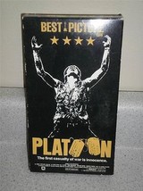 Vhs MOVIE- PLATOON- Charlie SHEEN- Good CONDITION- L81 - £2.91 GBP
