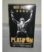 VHS MOVIE- PLATOON- CHARLIE SHEEN- GOOD CONDITION- L81 - €3,21 EUR