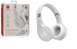 Motorola Pulse Escape+ Over-Ear iP54 Water Resistant Wireless Headphones - White - £58.04 GBP