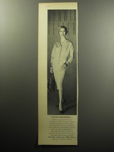 1957 Bonwit Teller Adele Martin Suit Ad - Office Procedure - $18.49