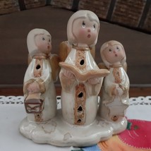 3 Singing Angels Slim Taper Candlestick Holder - $5.00