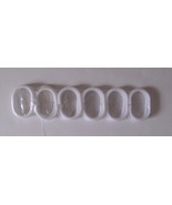 Plastic Bathroom Shower Curtain Rings Hooks White, 12 Pcs Set - $5.63 CAD