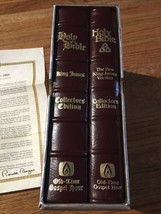 Holy Bible Old Time Gospel Hour Collector’s Edition Boxed Set  1611 KJV &amp; NKJV - £233.62 GBP