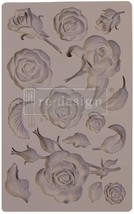 Prima Marketing Re-Design Mould 5&quot;X8&quot;X8mm-Fragrant Roses - $24.66