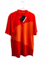 Oakley Ohydrolix Moisture Management Technology Golf Polo NWT ORANGE - S... - £33.40 GBP