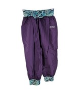 Purple ZUMBA Cargo Pants Womens XS Blue Nylon Elastic High Waist Dance W... - $559.53 MXN