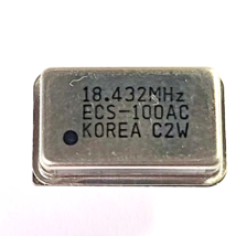 18.432MHz CRYSTAL OSCILLATOR FULL SIZE ECS-100AC KOREA C2W - $4.33