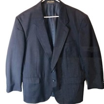 Enrico Cipriani Men’s Sportcoat Size 42L. 2 Button Blazer Navy Blue,Gray Stripe - £31.31 GBP