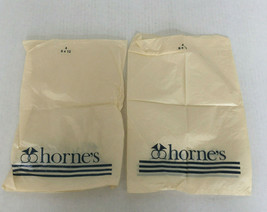 Defunct Horne&#39;s vintage small plastic store shopping bags movie photo prop - $21.73
