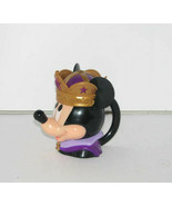 Disney Live! Mickey Mouse Cupwith Flip op Lid Mickey with Crown Plastic - $19.78