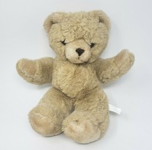 11" Vintage 1985 Eden Tan Baby Brown Teddy Bear Stuffed Animal Plush Toy Lovey - £37.10 GBP