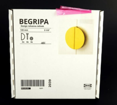 Ikea BEGRIPA Clip-On Handle 5 1/8″ Yellow 604.693.96 105.400.84 New - $231.25 MXN