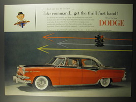 1955 Dodge Custom Royal Lancer Ad - Just one way to find out.. take command - £14.53 GBP