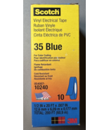 Scotch Safety Vinyl Color Coding Electrical Tape 35, 1/2 in x 20 ft, 10 ... - €12,73 EUR