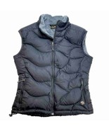 Mountain Hardwear Vest Womens Large L Black Down Puffer Quilted Full Zip... - £15.93 GBP