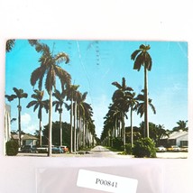 Delray Beach Florida 1970s Postcard FL PC 1974 Royal Palms Sea Breeze Ave - $6.88