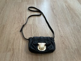 Michael Kors Women’s Small Crossbody Leather Black Bag - £23.79 GBP