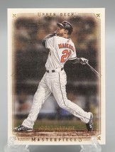 2008 Upper Deck Masterpieces Nick Markakis #10 Baltimore Orioles, Excell... - £1.67 GBP