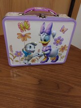 Daisy &amp; Minnie Lunch Tin Box made in China Excellent Condition Disney Lu... - £6.82 GBP