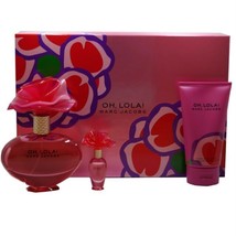 Marc Jacobs Oh Lola 3.4 Oz Eau De Parfum Spray 3 Pcs Gift Set - $399.89