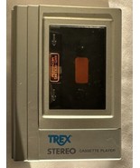 Vintage TREX Stereo Cassette Player Walkman For Parts - $556.75 MXN