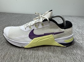 Nike Metcon 7 Shoes Womens 12 White Wild Berry Lemon CZ8280-157 Sneakers - $39.59