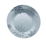 Royal Norfolk Silver Snowflakes White Christmas Dinner Plate 10.5”Christmas - $29.58