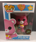 Funko Pop! Animation #1204 Care Bears: Hopeful Heart Bear GITD Glow Chase - $462.01 MXN
