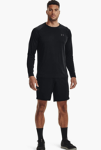 Under Armour Men&#39;s Tech 2.0 Long-Sleeve T-Shirt Black Moisture Wicking L... - £15.72 GBP