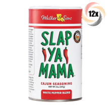 12x Shakers Walker &amp; Sons Slap Ya Mama White Pepper Blend Cajun Seasonin... - £59.13 GBP